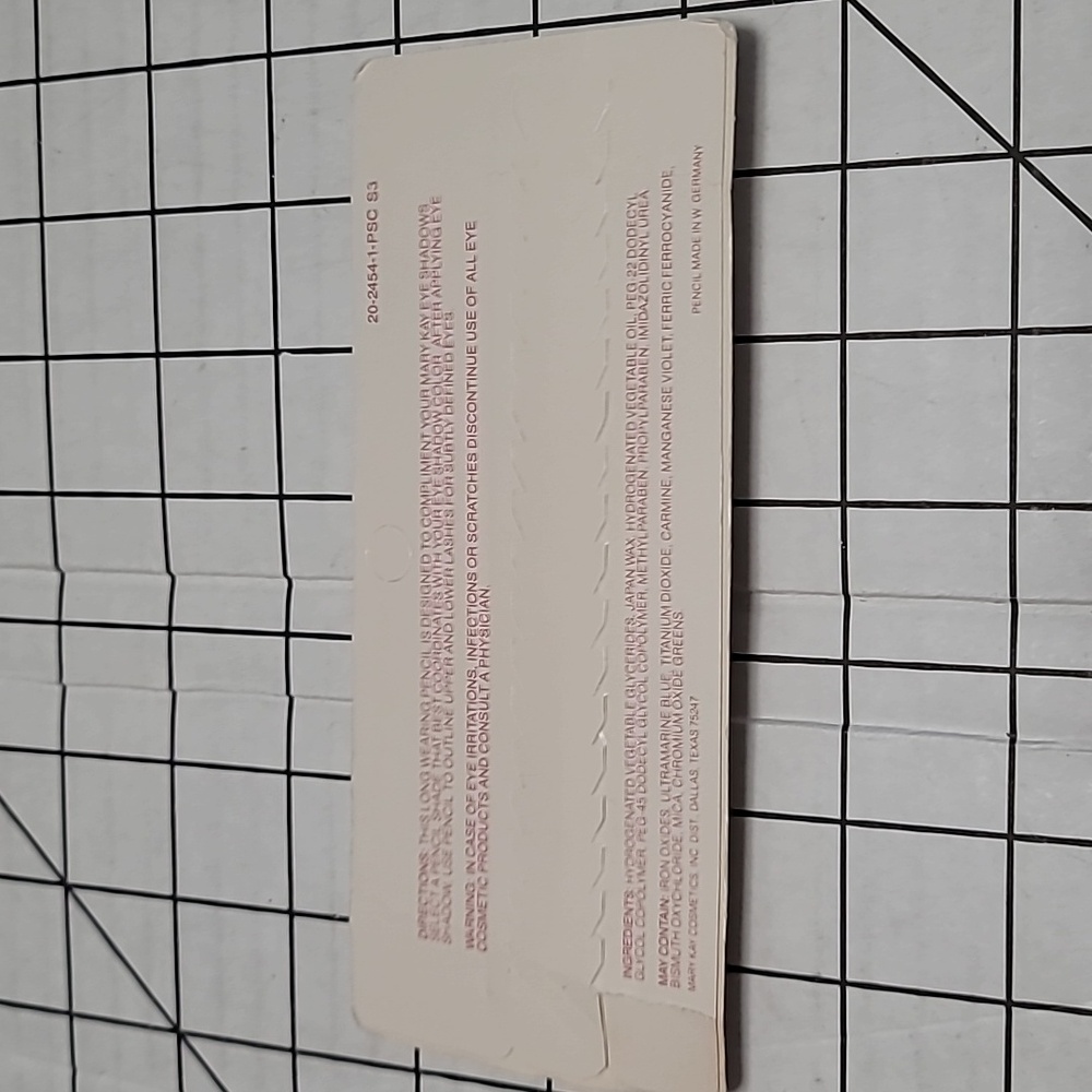 Mary Kay Eye Defining Pencil Vintage NIP Old Stock 0991 Teal  .04 oz - Picture 3 of 7